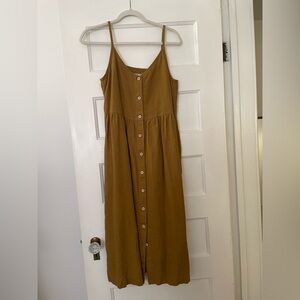 NPL Sarah Dress in Bronze Brown, Small